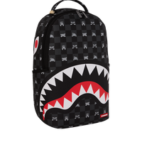 GRAY PEEKING CHARACTER CHECK DLXSV BACKPACK