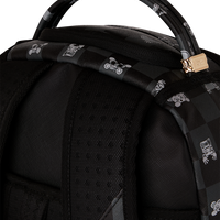 GRAY PEEKING CHARACTER CHECK DLXSV BACKPACK