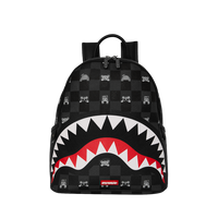 GRAY PEEKING CHARACTER CHECK SAVAGE BACKPACK
