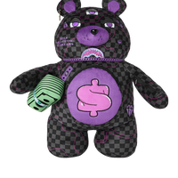 PURPLE SLIME TAKEOVER BEAR BACKPACK
