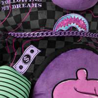 PURPLE SLIME TAKEOVER BEAR BACKPACK