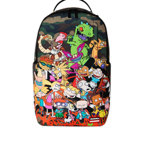 90'S NICK CAMO WITH GRAFFITI DLXSR BACKPACK