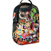 90'S NICK CAMO WITH GRAFFITI DLXSR BACKPACK