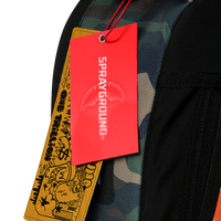90'S NICK CAMO WITH GRAFFITI DLXSR BACKPACK