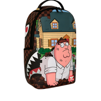 FAMILY GUY PETER FALLING THROUGH WALL DLXSV BACKPACK