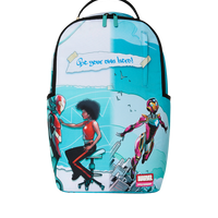 MARVEL IRON HEART BE YOUR OWN HERO DLXSR BACKPACK