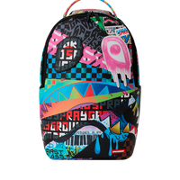 MOOD MODE 6 REMOVABLE VELCRO EYES BACKPACK