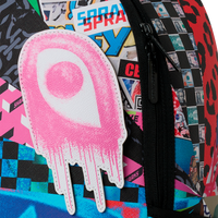 MOOD MODE 6 REMOVABLE VELCRO EYES BACKPACK