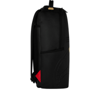 BLACKED OUT EMBOSSED GOLD TOOTH DLXSV BACKPACK