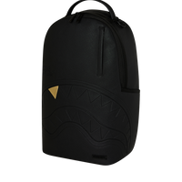BLACKED OUT EMBOSSED GOLD TOOTH DLXSV BACKPACK