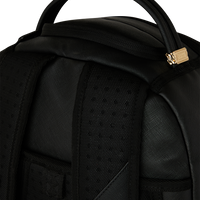 BLACKED OUT EMBOSSED GOLD TOOTH DLXSV BACKPACK