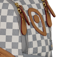 EMBOSSED CHECK CREAM SAVAGE