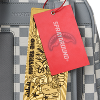EMBOSSED CHECK CREAM SAVAGE