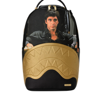 SCARFACE GOLD EMBOSSED DLXSV BACKPACK
