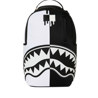 SHARK CENTRAL BLACK AND WHITE DLXS BACKPACK