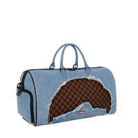 DENIM SHARK DUFFLE