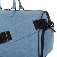 DENIM SHARK DUFFLE