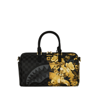 GOLD FLORAL REMIX MINI DUFFLE