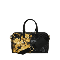 GOLD FLORAL REMIX MINI DUFFLE