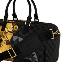 GOLD FLORAL REMIX MINI DUFFLE