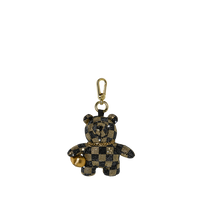 GOLD AND DANGEROUS BEAR KEYCHAIN