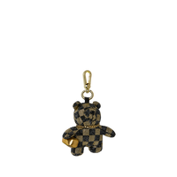GOLD AND DANGEROUS BEAR KEYCHAIN