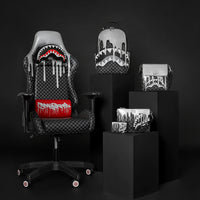 METALLIC DRIP SHARKS IN PARIS DLXSV BACKPACK