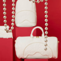 SECRET LIFE OF PEARLS CROSSOVER CLUTCH