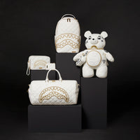 RIVIERA LE BLANC GOLD CHAIN SHARK TOTE