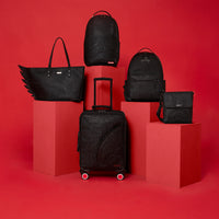 NIGHT GRAFF EMBOSSED WING TOTE