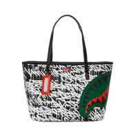 SCRIBBLE SHARK TOTE