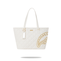 RIVIERA LE BLANC GOLD CHAIN SHARK TOTE