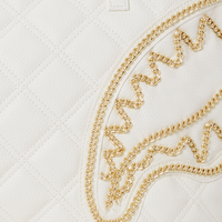 RIVIERA LE BLANC GOLD CHAIN SHARK TOTE