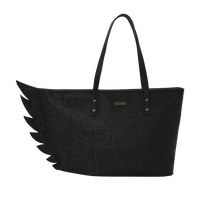 NIGHT GRAFF EMBOSSED WING TOTE