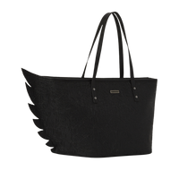 NIGHT GRAFF EMBOSSED WING TOTE