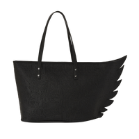 NIGHT GRAFF EMBOSSED WING TOTE
