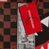 PEEKING CHARACTER CHECK TOTE