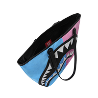 SHARK CENTRAL COTTON CANDY SPLIT TOTE