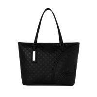 RAISED CHECK TOTE