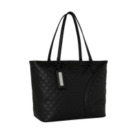 RAISED CHECK TOTE