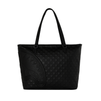 RAISED CHECK TOTE