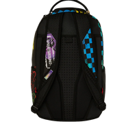 SHARK CENTRAL STENCILS BLACK DLXSV BACKPACK