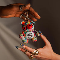 STEADY TRIPPIN MYSTERY BEAR KEYCHAIN