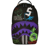 SHARK CENTRAL STENCILS BLACK DLXSV BACKPACK