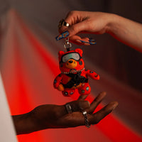 GLOBAL EXPEDITION MYSTERY BEAR KEYCHAIN