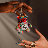 STEADY TRIPPIN MYSTERY BEAR KEYCHAIN