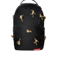 THE LOST IN SPACE BACKPACK (10 3D GOLD METAL ASTRONAUTS)