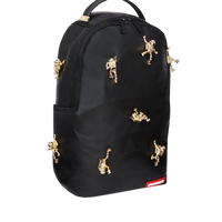 THE LOST IN SPACE BACKPACK (10 3D GOLD METAL ASTRONAUTS)