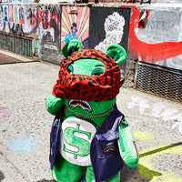 SKI MASK THE BEAR - MONEYBEAR TEDDYBEAR BACKPACK