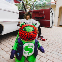 SKI MASK THE BEAR - MONEYBEAR TEDDYBEAR BACKPACK